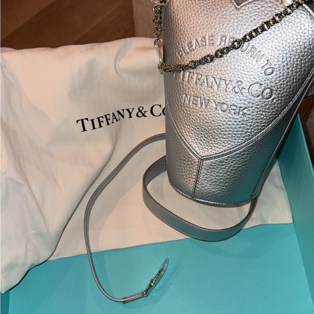 Tiffany & Co. Silver Crossbody Bag